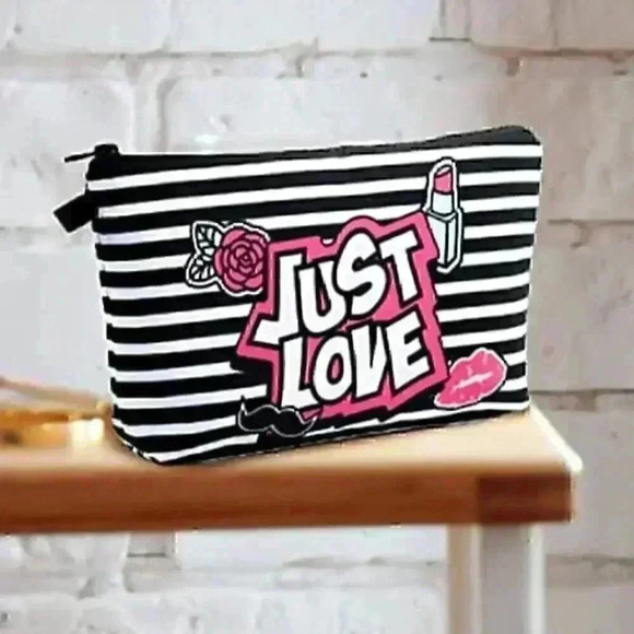 Cosmetic Bag Waterproof Zipper Pouch - Picture 1 of 2